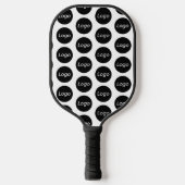 Eenvoudige zakelijke Logo Pickleball Paddle (Voorkant)
