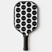 Eenvoudige zakelijke Logo Pickleball Paddle (Achterkant)