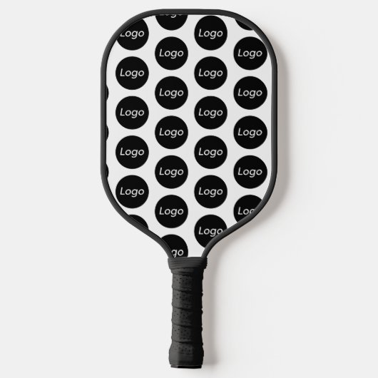 Eenvoudige zakelijke Logo Pickleball Paddle (Achterkant)