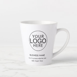 Eenvoudige Zakelijke Logo Promotionele Swag Latte Mok