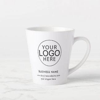 Eenvoudige Zakelijke Logo Promotionele Swag Latte Mok