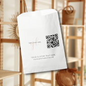 Eenvoudige Zakelijke Logo QR Code Event Marketing Bedankzakje