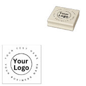 Eenvoudige zakelijke Logo Rubberstempel (Gestempeld)
