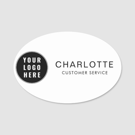 Eenvoudige Zakelijke Logo Service Professioneel Aa Naamplaatje (Voorkant)