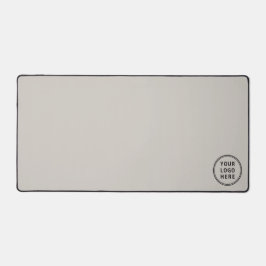 Eenvoudige zakelijke Logo Taupe Bureaumat