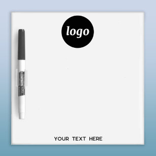 Eenvoudige zakelijke Logo-tekstpromotie Whiteboard