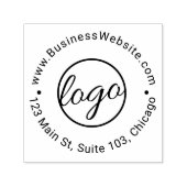 Eenvoudige zakelijke Logo Zelfinktende Stempel (Design)