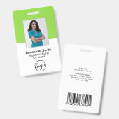 Eenvoudige Zakelijke Onderneming Badge (Voor- en achterkant)