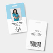 Eenvoudige Zakelijke Onderneming Badge (Voor- en achterkant)
