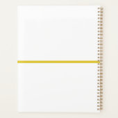 Eenvoudige Zakelijke Positionering Bedrijven Planner (Achterkant)