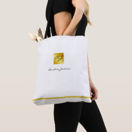Eenvoudige Zakelijke Positionering Bedrijven Tote Bag