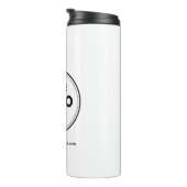 Eenvoudige zakelijke promotie voor Logo Thermosbeker (Geroteerd rechts)