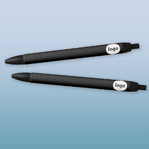 Eenvoudige zakelijke promotie voor Logo Zwarte Inkt Pen