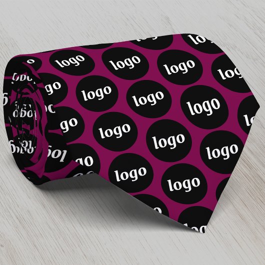 Eenvoudige zakelijke Stropdas voor Logo