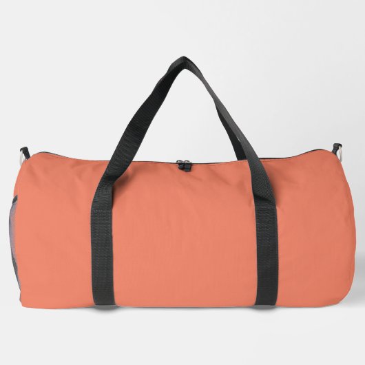 Eenvoudige Zalm Grote Duffel Tas Gedrukt D.Bags (Achterkant)