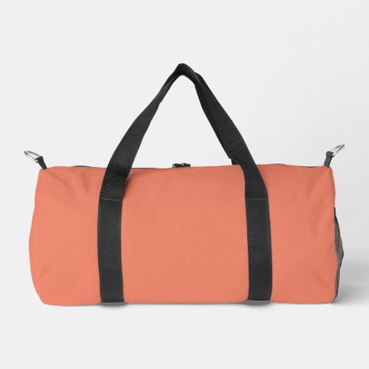 Eenvoudige Zalm Kleine Duffel Tas Gedrukt D.Bags (Voorkant)