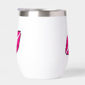Eenvoudige Zebra met roze lippen gepersonaliseerd (Rechts)