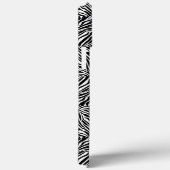 Eenvoudige Zebra met roze lippen gepersonaliseerd Case-Mate iPhone Case (Achterkant / Rechts)