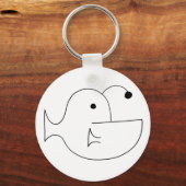 Eenvoudige zeeduivel-Sleutelhanger Sleutelhanger (Voorkant)