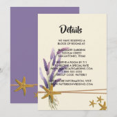  Eenvoudige zeester Behuizing Kaart (Voorkant / Achterkant)