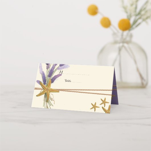  Eenvoudige zeester Plaatskaartje (Voorkant)