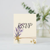  Eenvoudige zeester RSVP Uitnodiging Briefkaart (Staand voorkant)