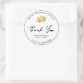 Eenvoudige zelfgemaakte Apple Jam Thank You Label (Tas)