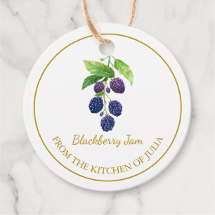 Eenvoudige zelfgemaakte BlackBerry Jam Hang Label