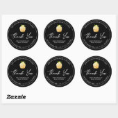 Eenvoudige zelfgemaakte cupcake dank je label (Vel)