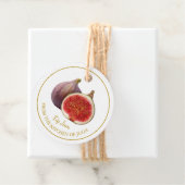 Eenvoudige zelfgemaakte Fig Jam Hang Label (In situ)