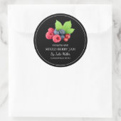 Eenvoudige zelfgemaakte gemengde Berry Jam Label (Tas)