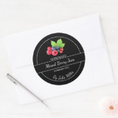 Eenvoudige zelfgemaakte gemengde Berry Jam Label (Envelop)