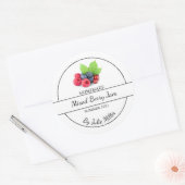 Eenvoudige zelfgemaakte gemengde Berry Jam Label (Envelop)
