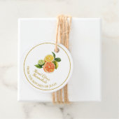 Eenvoudige zelfgemaakte Gemengde Citrus Marmalade  Bedankjes Labels (In situ)