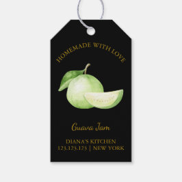 Eenvoudige zelfgemaakte guave jam hang Label l zwa Cadeaulabel