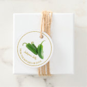 Eenvoudige zelfgemaakte Jalapeno Jelly Hang Label (In situ)