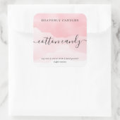 Eenvoudige zelfgemaakte kaarsen Sticker Labels (Tas)