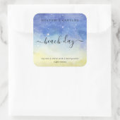 Eenvoudige zelfgemaakte kaarsen Sticker Labels (Tas)