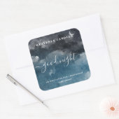 Eenvoudige zelfgemaakte kaarsen Sticker Labels (Envelop)