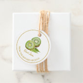 Eenvoudige zelfgemaakte Kiwi Jam Hang Label l Wit (In situ)