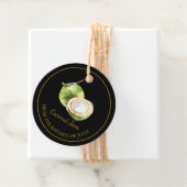 Eenvoudige zelfgemaakte kokosnoot Jam Hang Label l (In situ)