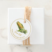 Eenvoudige zelfgemaakte maïsolie Hang Label l Wit (In situ)