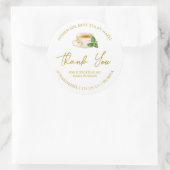 Eenvoudige zelfgemaakte Mint Thee Bedankt Label (Tas)