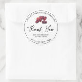 Eenvoudige zelfgemaakte Mulberry Jam Dank u Label (Tas)