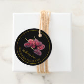 Eenvoudige zelfgemaakte Mulberry Jam Hang Label (In situ)