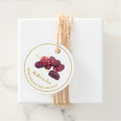 Eenvoudige zelfgemaakte Mulberry Jam Hang Label (In situ)