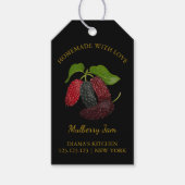 Eenvoudige Zelfgemaakte Mulberry Jam Hang Label l  Cadeaulabel (Voorkant)