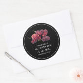 Eenvoudige zelfgemaakte Mulberry Jam Label (Envelop)