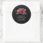 Eenvoudige zelfgemaakte Mulberry Jam Label (Tas)