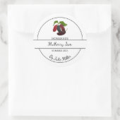 Eenvoudige zelfgemaakte Mulberry Jam Label (Tas)